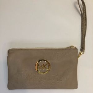 Nude Michael Kors Clutch